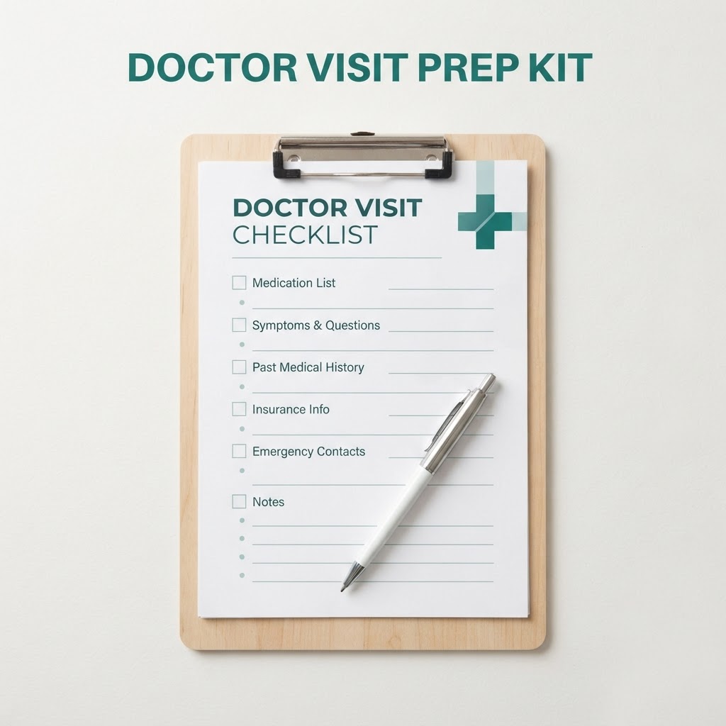 Doctor Visit Prep Kit